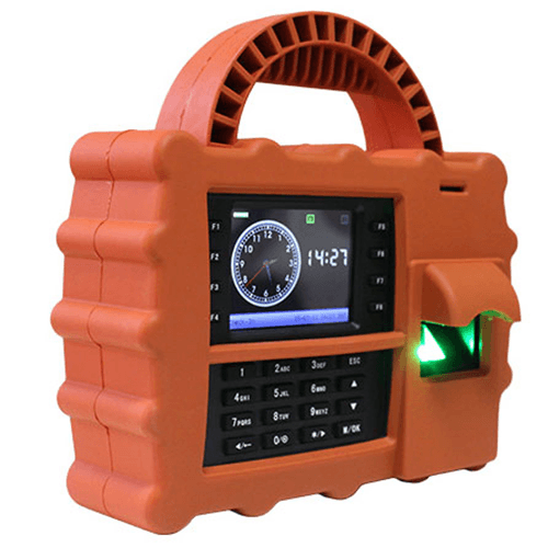 S922 portable rugged biometric time clock
